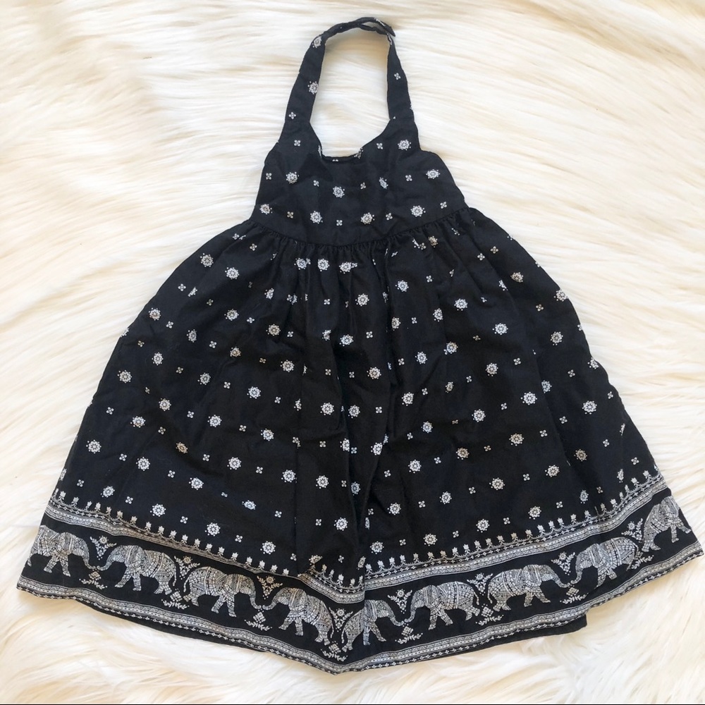 Elephant Halter Dress